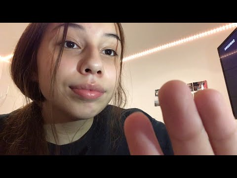 ASMR| Hand movements + mouth sounds 💛
