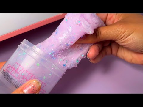 ASMR Trying Slime For The First Time 👀