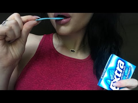 ASMR-GUM CHEWING WITH MOUTH SOUNDS (NO TALKING)