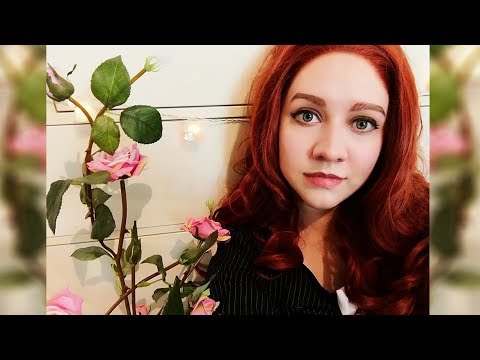 ASMR - ✿ Dr. Pamela Isley is your florist ✿ (rp, crinkle sounds, personal attention)