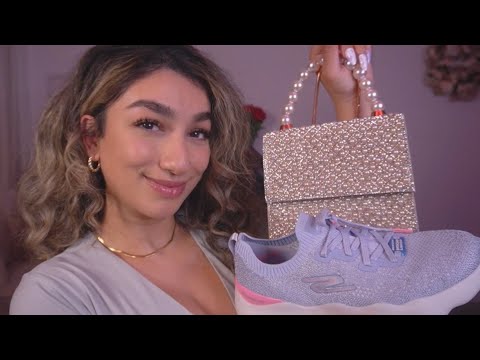 Vacation Haul for Paris ✈️ (but in ASMR soft spoken, fabric scratching & tapping)