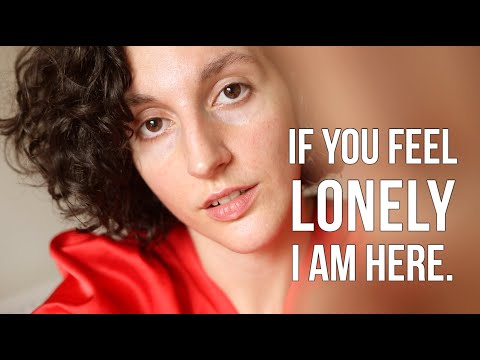 [ASMR] If you feel lonely, watch this video ♥️ (soft spoken and whispered, FEMININE heart energy ✨)