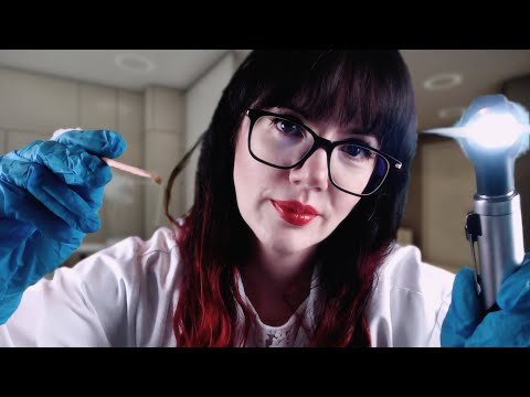 [ASMR] Deep Ear Cleaning and Ear Exam ~ Nurse Roleplay for Intense Tingles and Relaxation