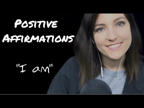 ASMR // Positive Affirmations (happiness, self esteem, relaxation)