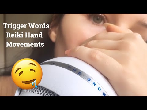 Reiki Hand Movements, SkSk Mouth Sounds, Danish Trigger Words asmr