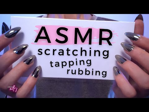 ASMR | Close up ASMR Triggers | Scratching, Tapping & Rubbing with Fake Nails (No Talking)
