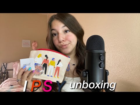 ASMR|March IPSY Unboxing