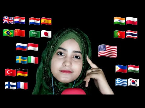 ASMR "Think Different" In Different Languages With My Tingly Mouth Sounds