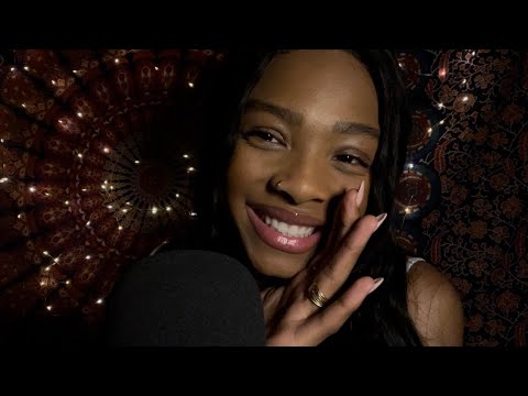 ASMR slow, delicate, deep in your ear whispering! (clicky & cupped) + semi-inaudible