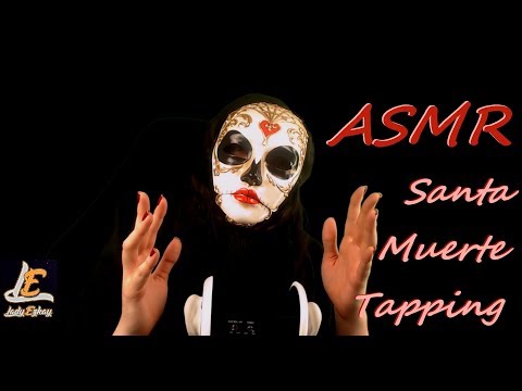 ASMR Tapping Santa Muerte (3dio No talk)