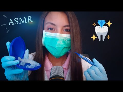 (ASMR PORTUGUÊS)Roleplay Fazendo CLAREAMENTO DENTAL| Soft Spoken