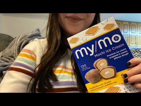 ASMR trying mochi for the first time!