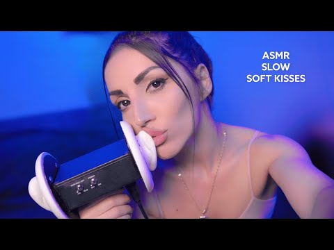 ASMR SLOW AND SOFT KISSES