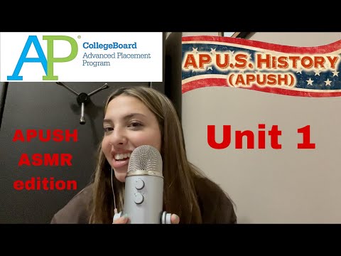 APUSH ASMR (APUSH Unit 1 Review) 📚✨