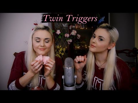 ASMR Twin Triggers - No Ear Eating, Tingle Immunity