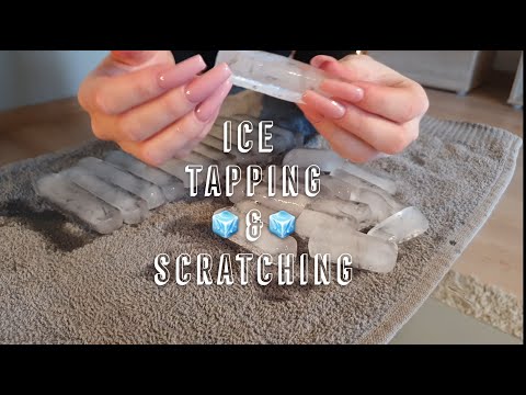 ASMR° ICE tapping, clicking, scratching