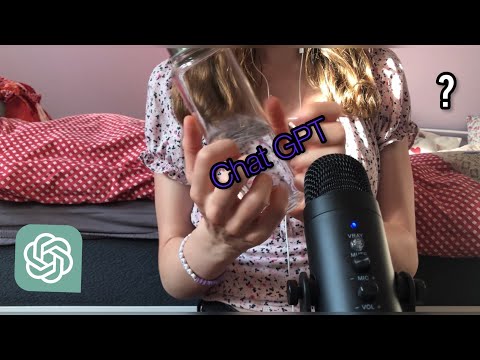 ASMR 600 subs special 🎉🥳| Chat GPT tells me what triggers I should use 🤔(tapping, crinkling, …)