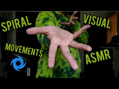 Fast & Aggressive ASMR Visuals: Hand Spirals 🌀