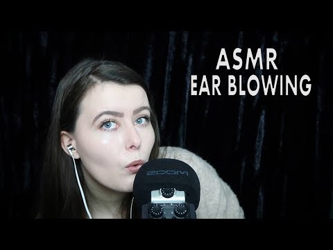 ASMR *Intense* Ear Blowing (no talking) Chloë Jeanne ASMR