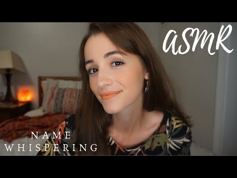 ASMR | Whispering Your Names ( & Writing Them!)