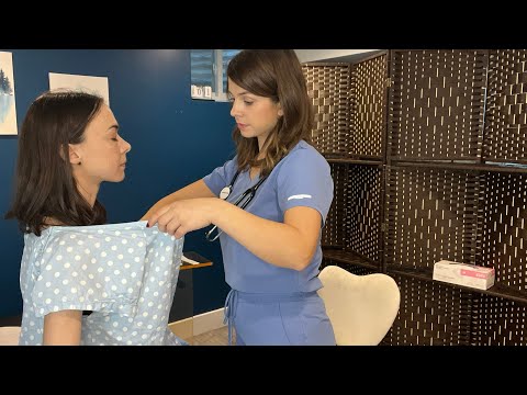 ASMR Seeing the Gynecologist | the Best Annual Exam | "Unintentional" Style Real Person ASMR