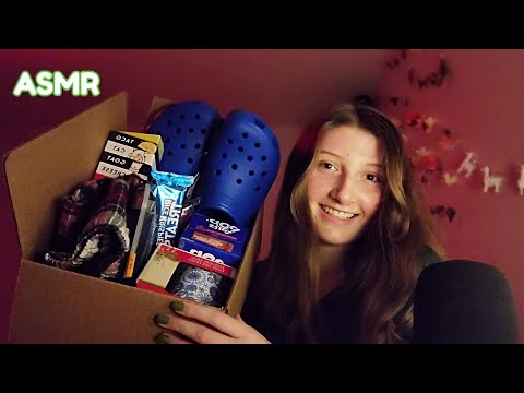 ASMR fast and aggressive Christmas triggers (with my friends Christmas gifts)