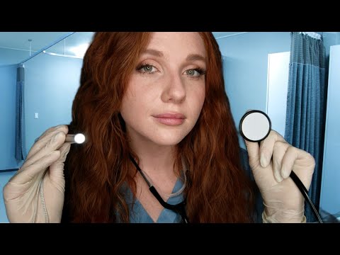 ASMR | Cranial Nerve Exam (personal attention, light trigger, ear to ear whispers & more) ✨