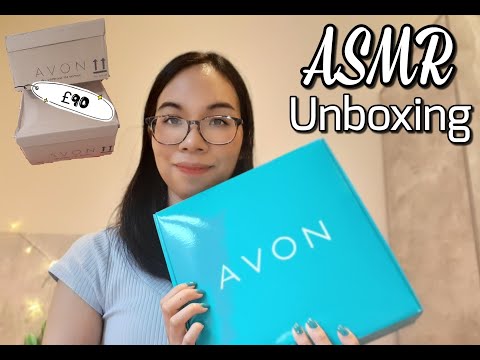 ASMR: Avon Starter Kit Unboxing (Soft Speaking + Crinkles & Tapping)