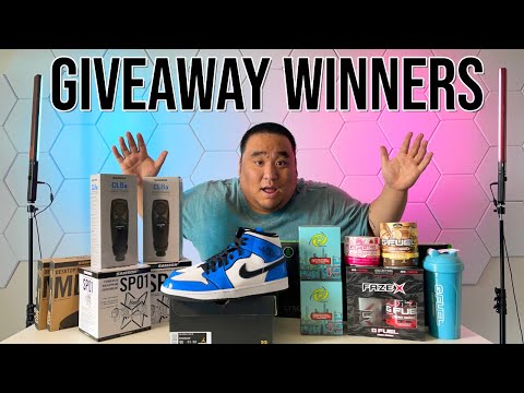 Giveaway WINNERS Announced | ASMR