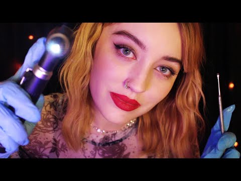 ASMR Intense Ear Cleaning - With Otoscope, Metal Tools, Etc. (Role Play)
