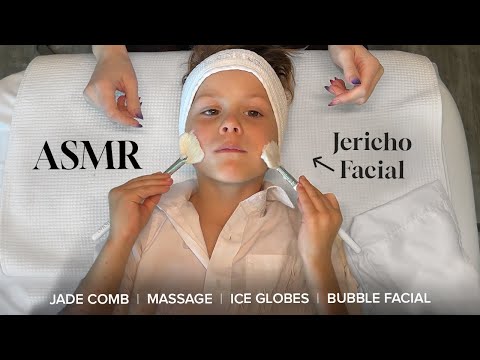 ASMR(ish) Facial | Giving My Son A Facial