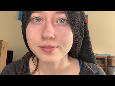 Drying, Brushing, and Braiding Hair w/ Mouth Sounds ASMR (No Talking 🤐 & Mini Storytime at the End)