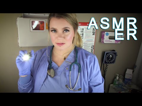 ASMR ER - You Have a Concussion