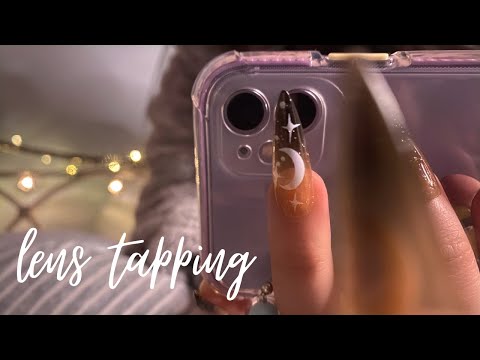 ASMR | Camera Lens Tapping + Mirror Tapping ✨lofi✨