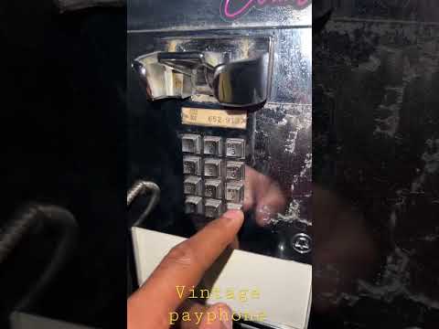 ASMR Vintage Payphone 📞 buttons Triggers Tingles Sounds