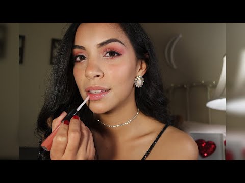 ASMR | Valentine's Day Get Ready With Me💄 | Whispered Ear-to-Ear 💕