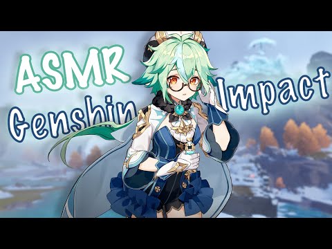 [ASMR] Genshin Impact Letsplay 🗻 Albedo Event 🗻 Shadows Amidst Snowstorms ( Pt 2)