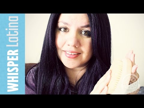 ASMR Body and Face Brushing Role Play