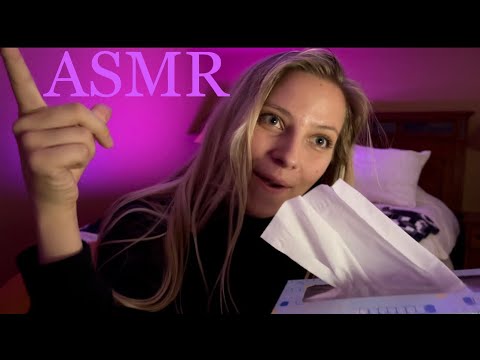 ASMR one object, exploring sounds! TISSUE BOX