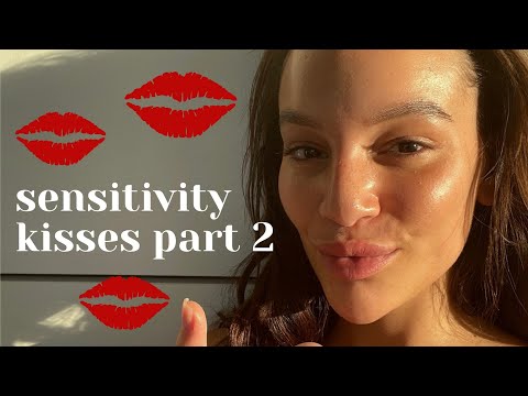 ASMR - 100% sensitivity kisses part 2 💋