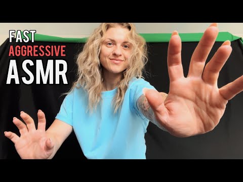 ASMR FAST & AGGRESSIVE BUILD UP TAPPING & SCRATCHING