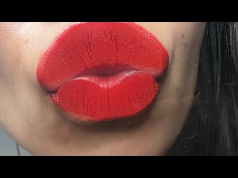 ASMR Licking and kissing glasssss | no talking