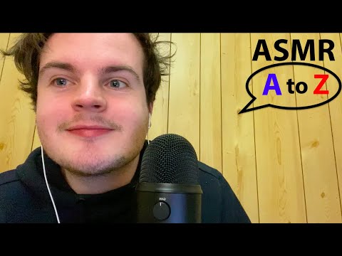 Fast & Aggressive ASMR A to Z Trigger Mouth Sounds