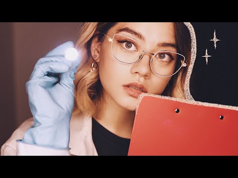 [ASMR] Gentle Eye Exam for Your Sleep| Medical Roleplay| Personal Attention| Soft Spoken| Gloves
