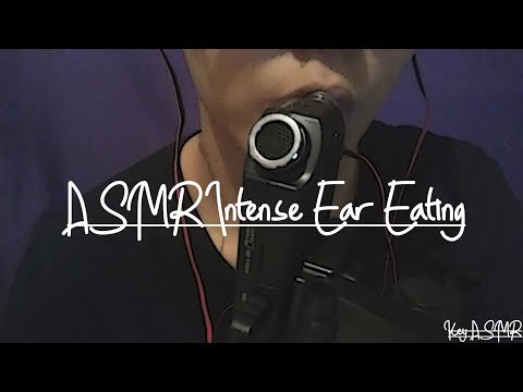 ASMR INTENSE EAR EATING || ASMR by KeY ||