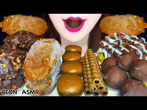 【ASMR】【咀嚼音 】CHOCOLATE PARTY CHOCOLATE ICECREAM MAGNUM MUKBANG 먹방 食べる音 EATINGSOUNDS NOTALKING