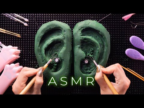 The Ultimate ASMR Experience: Floral Foam Ears for Unprecedented Tingles (No Talking)
