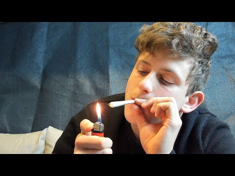 ASMR Smoking A Joint ( 420 ) *18+*