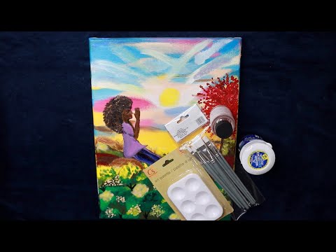 Glossing Painting Finishing Touch ASMR Chewing Gum