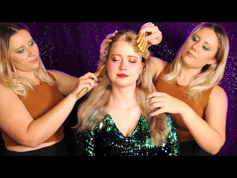 ASMR Elegant Hair Brushing by Macy! Fair Transcends Ultra Relaxation from Hair Play, Soft & Gentle